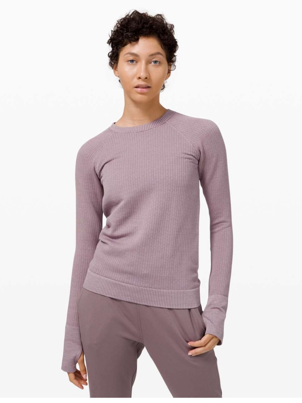 Lululemon Rest Less Pullover Bubble Dot Violet Verbena / Chrome Women’s SIZE 10